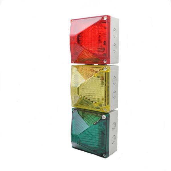 QUADROLEDTL230RYG Pfannenberg 21106640008 LED Traffic Light Quadro LED-TL 230vAC Red/Yellow/Green IP66 80 cd 115/230vAC